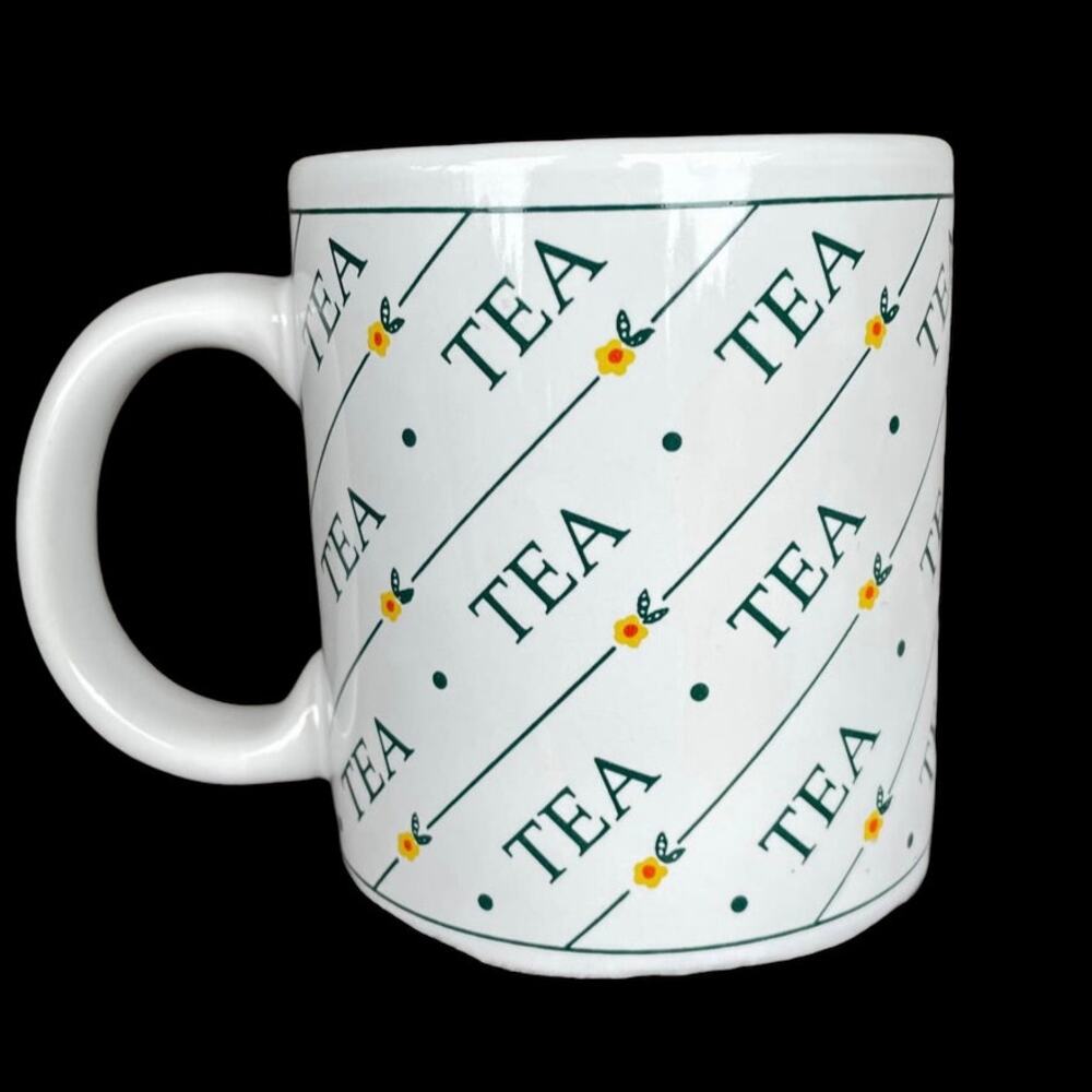 Houston Foods Tea Mug Vintage 1993 Ceramic Cup #31248 Collectible Restaurant